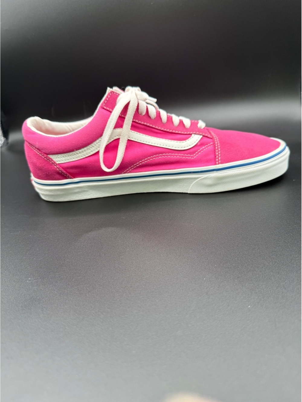 Vans Old Skool Hot Pink Suede Canvas Men’s Size 12
